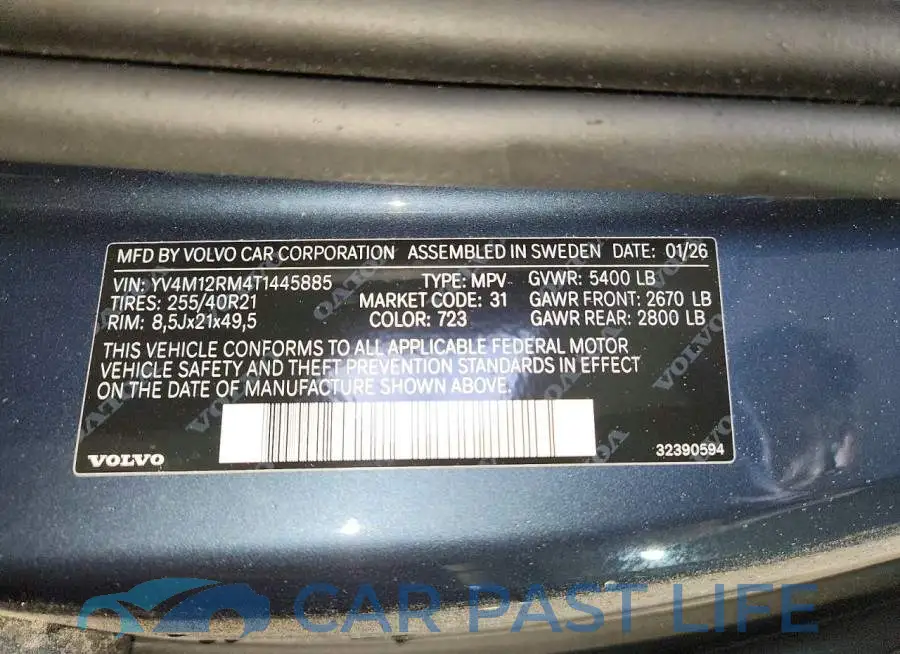 YV4M12RM4T1445885# 13