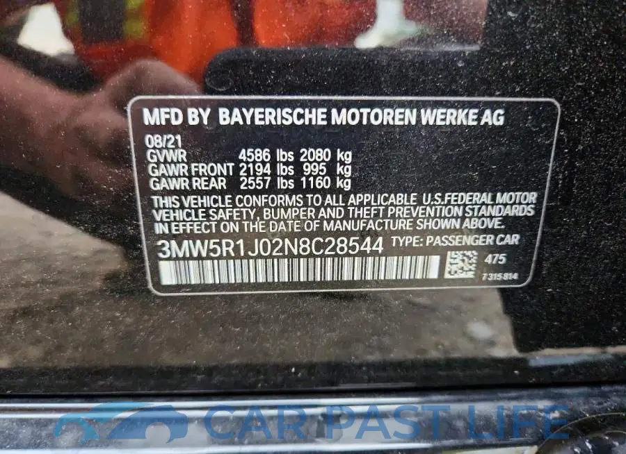 3MW5R1J02N8C28544# 12