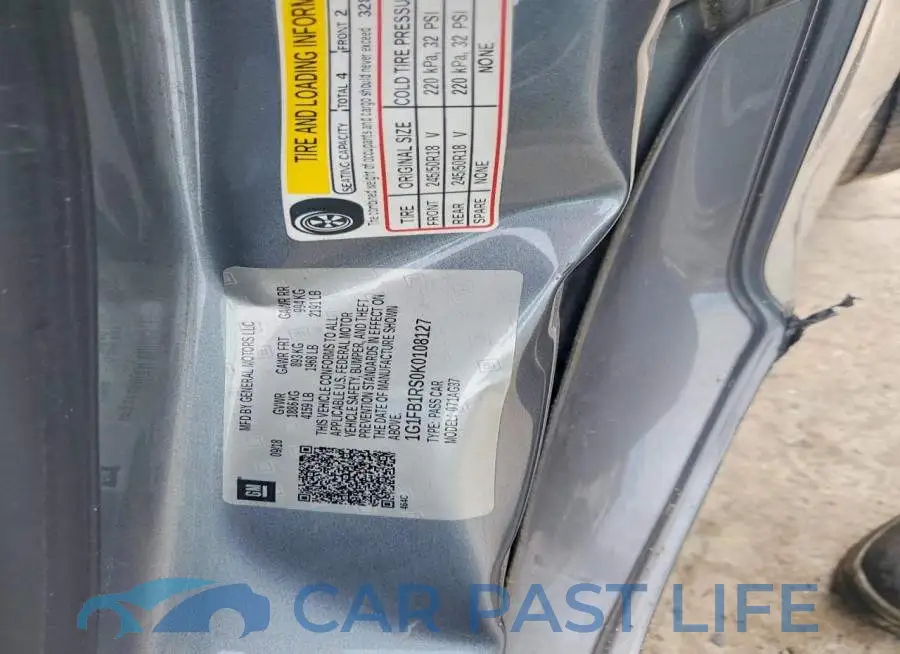 1G1FB1RS0K0108127# 12