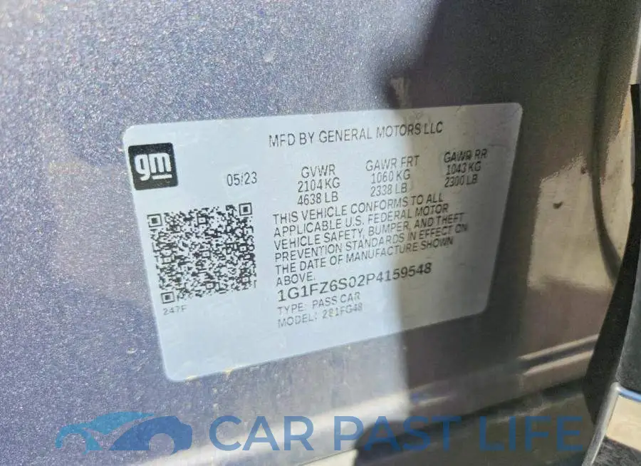 1G1FZ6S02P4159548# 12