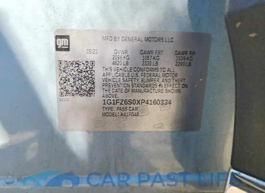 1G1FZ6S0XP4160334# 14