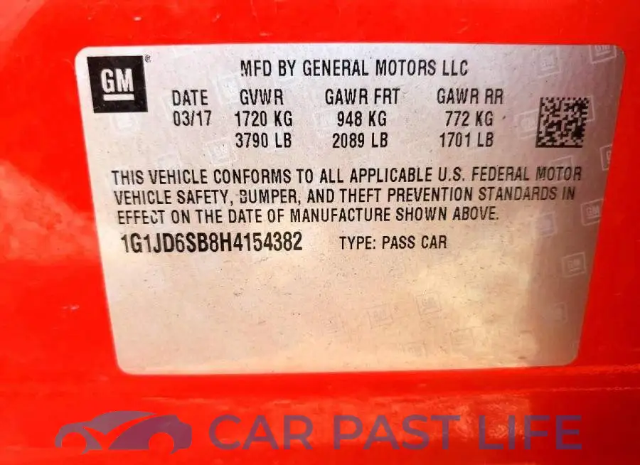 1G1JD6SB8H4154382# 12