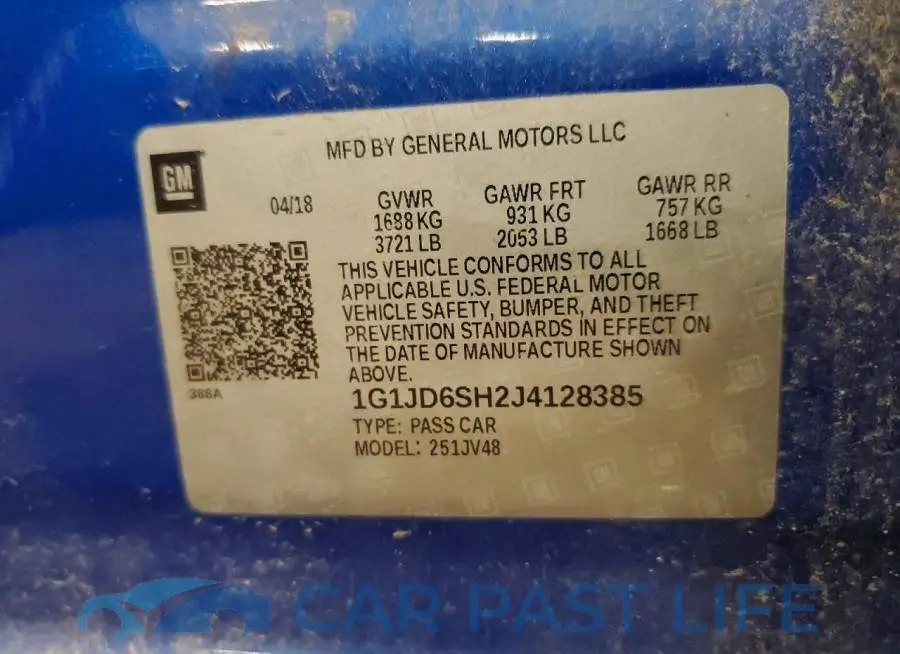 1G1JD6SH2J4128385# 12