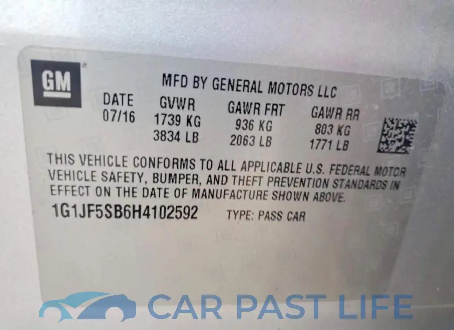 1G1JF5SB6H4102592# 12