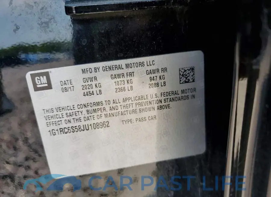 1G1RC6S58JU108962# 12