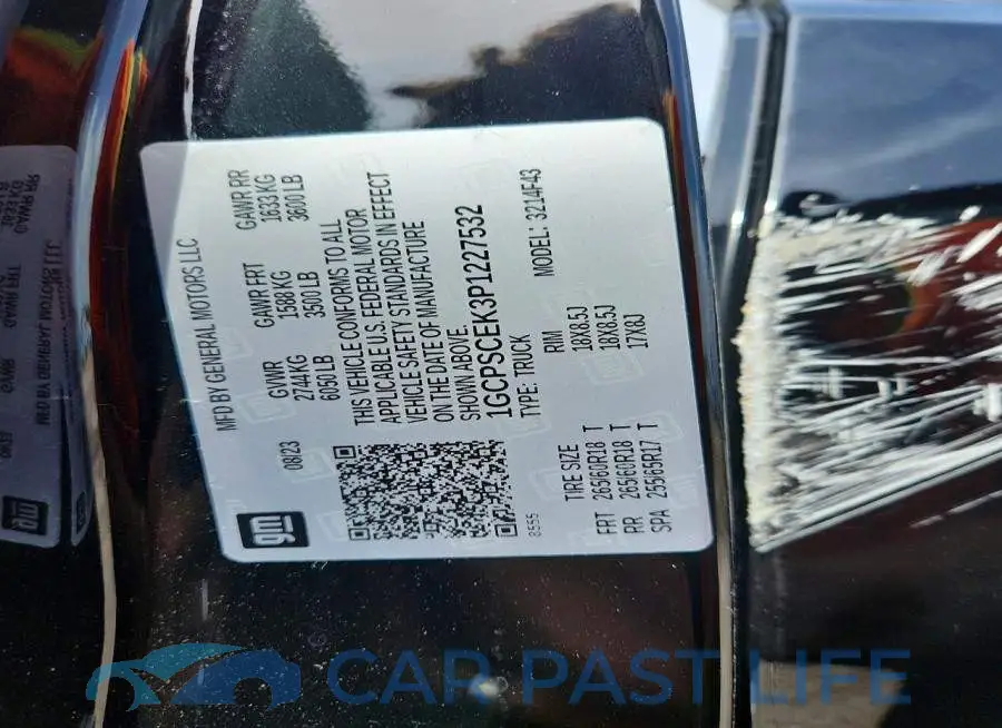 1GCPSCEK3P1227532# 12