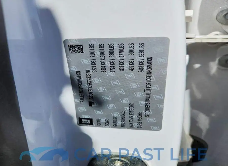 1GCUYEED5KZ283870# 12