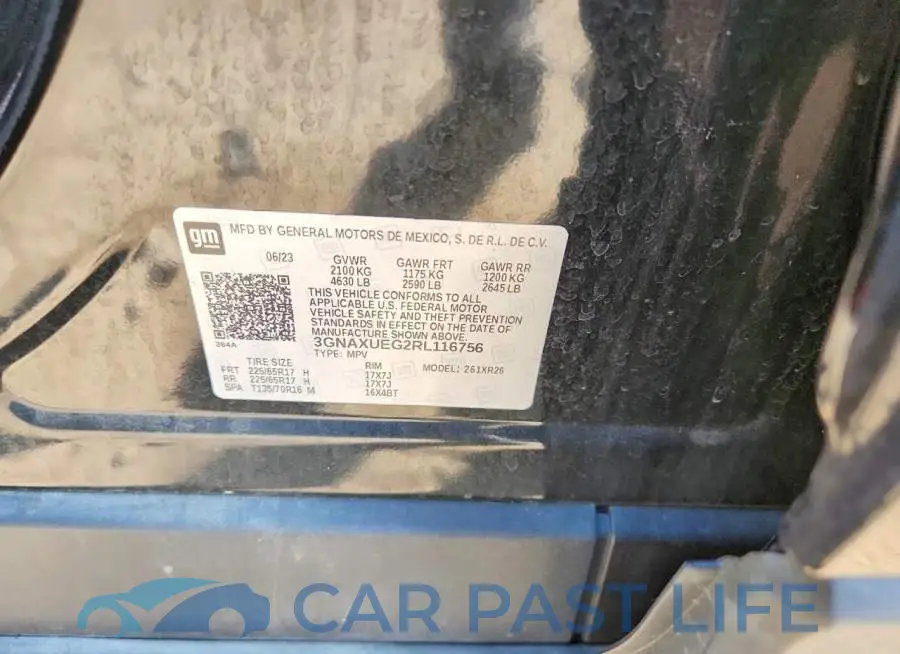 3GNAXUEG2RL116756# 13