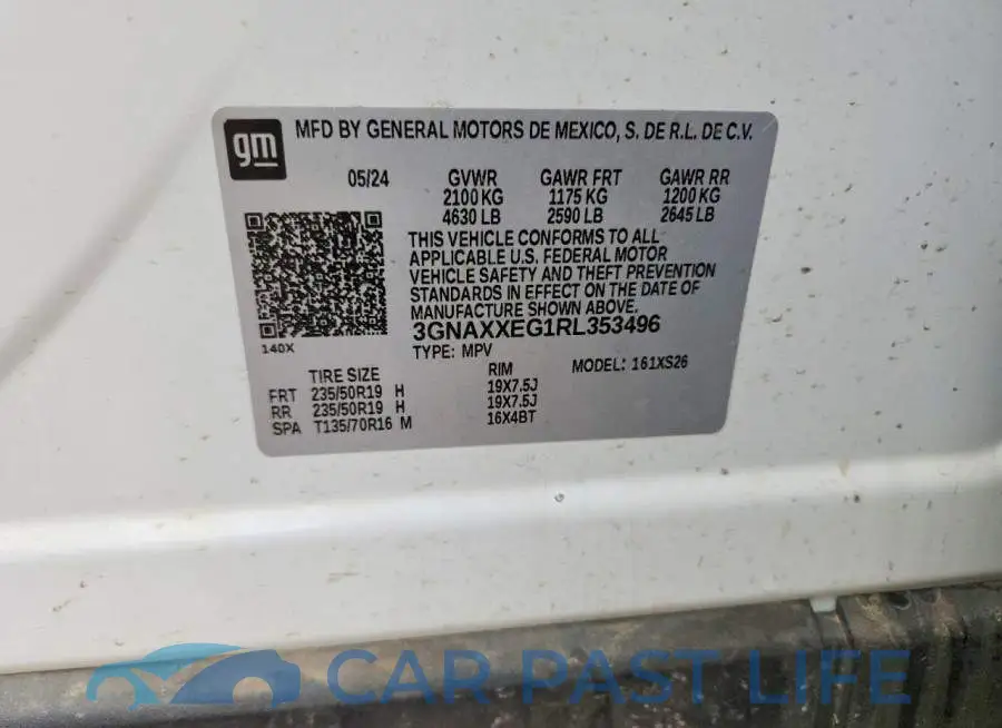 3GNAXXEG1RL353496# 14