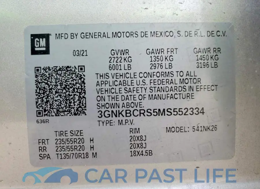 3GNKBCRS5MS552334# 14