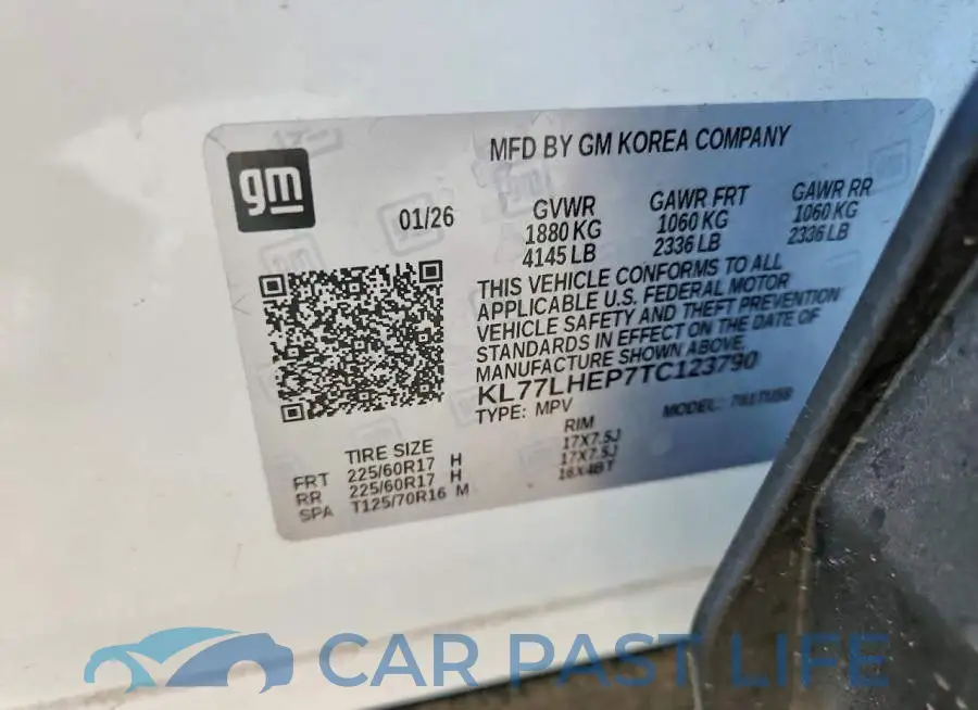 KL77LHEP7TC123790# 14