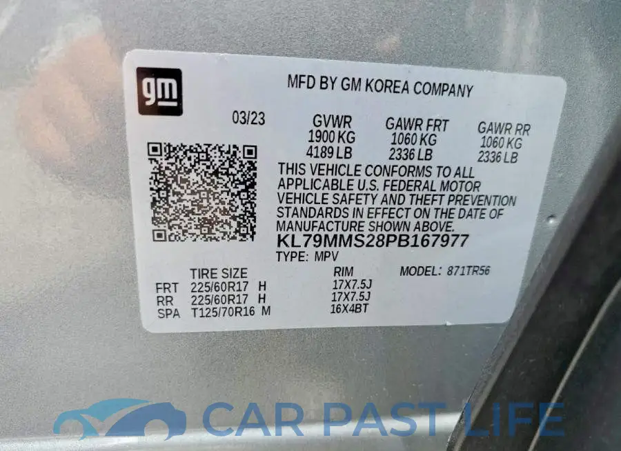 KL79MMS28PB167977# 13