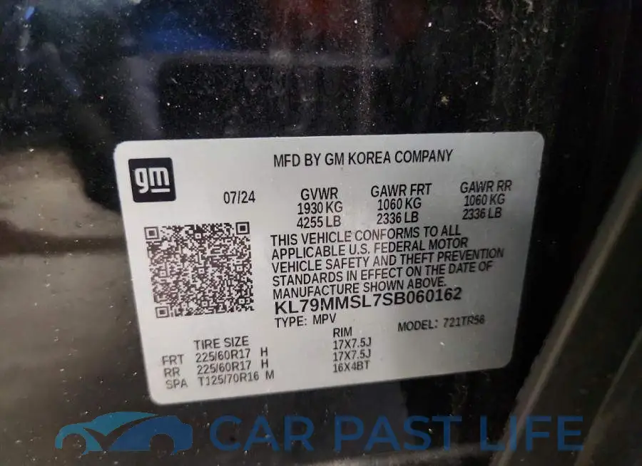 KL79MMSL7SB060162# 12