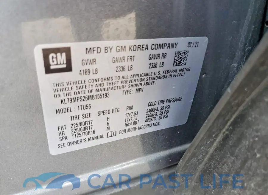 KL79MPS26MB155193# 14