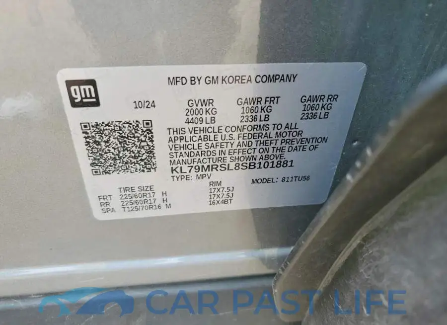 KL79MRSL8SB101881# 13