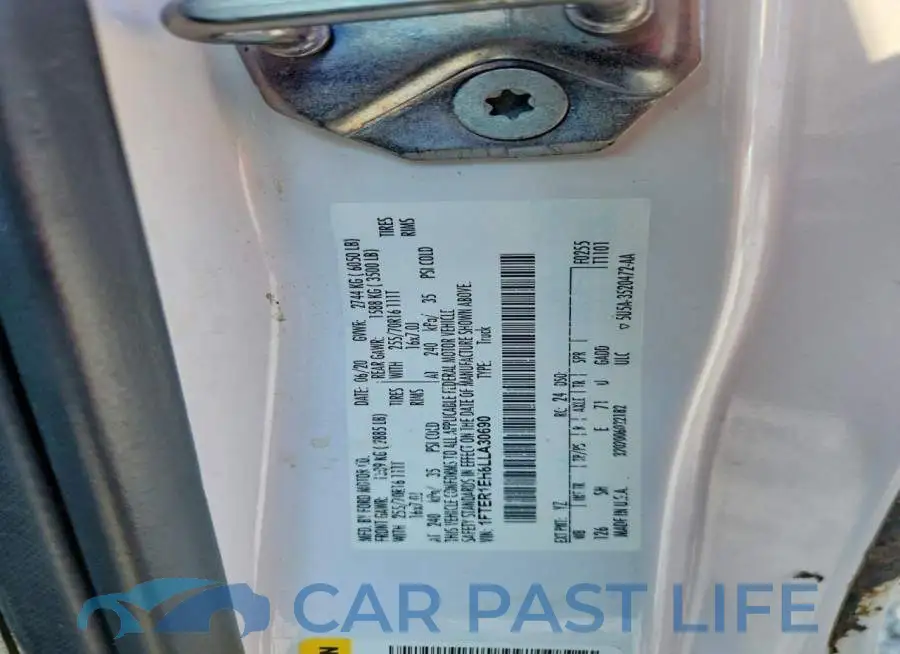 1FTER1EH8LLA30690# 12