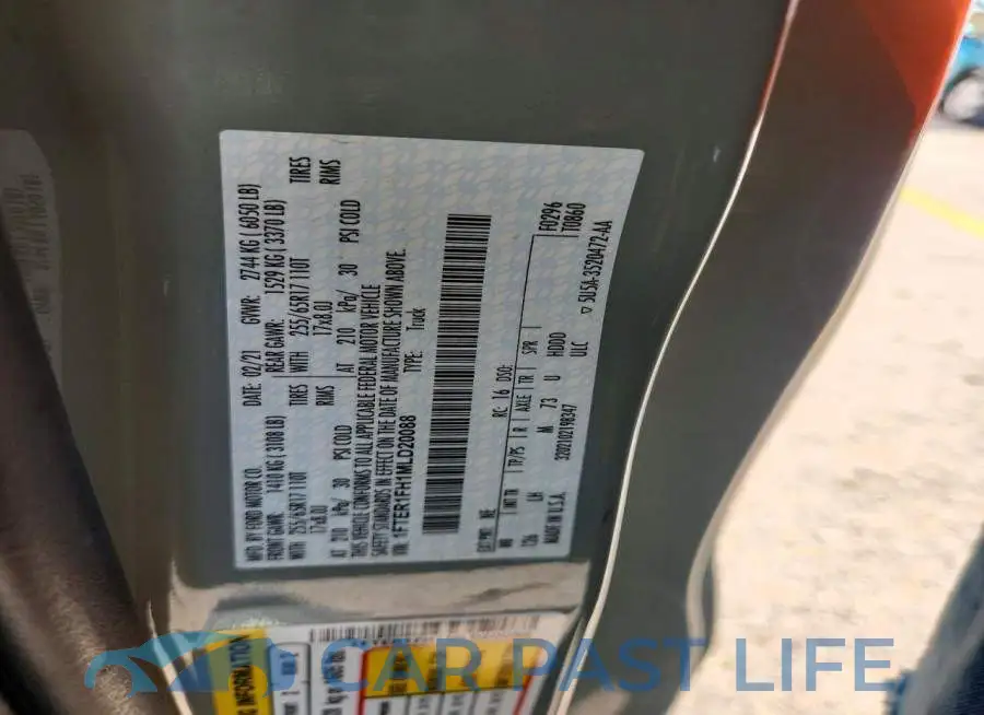 1FTER1FH1MLD20088# 12