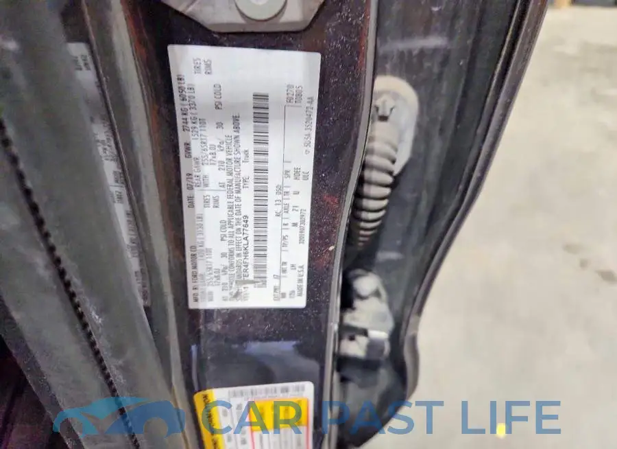 1FTER4FH6KLA77649# 12
