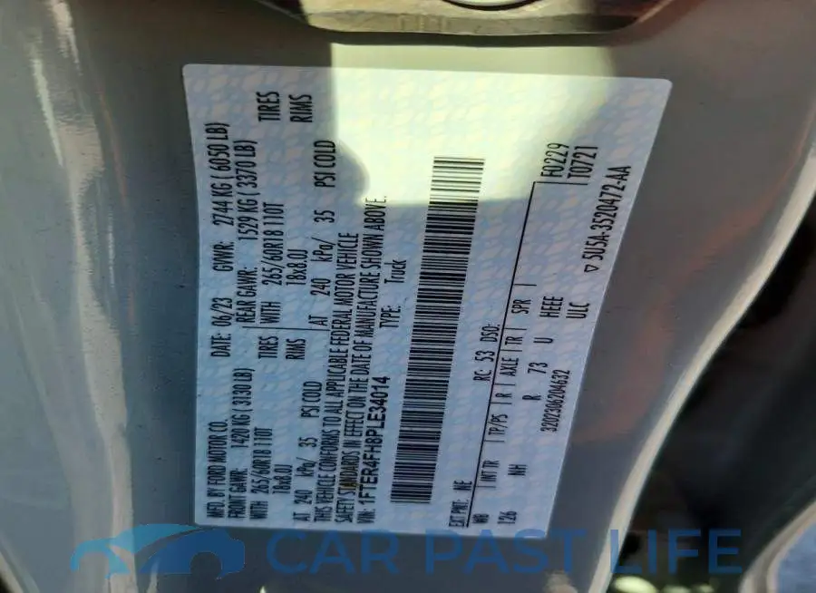 1FTER4FH8PLE34014# 12