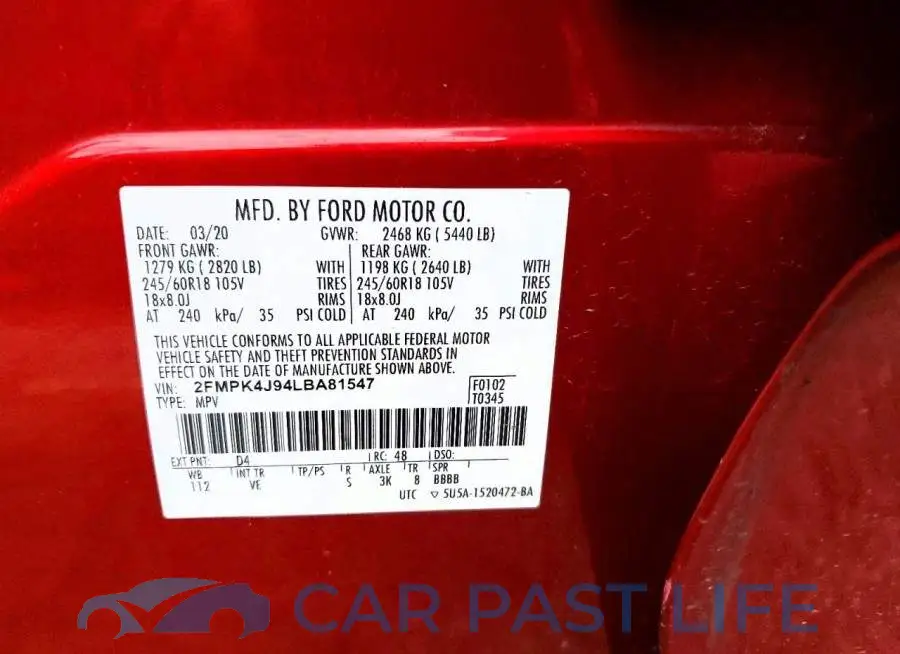 2FMPK4J94LBA81547# 14
