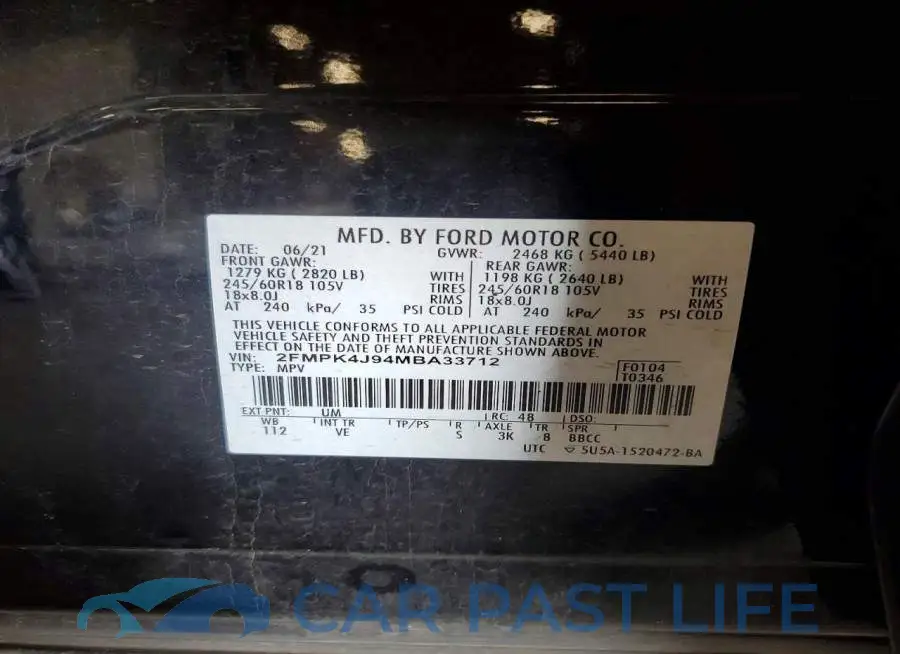 2FMPK4J94MBA33712# 13