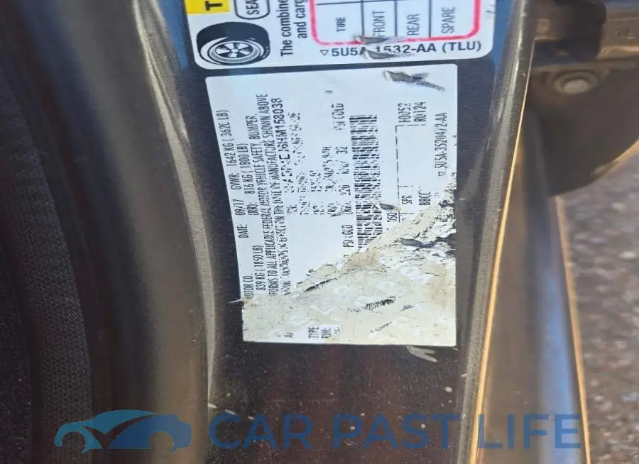 3FADP4EJ6HM158038# 12
