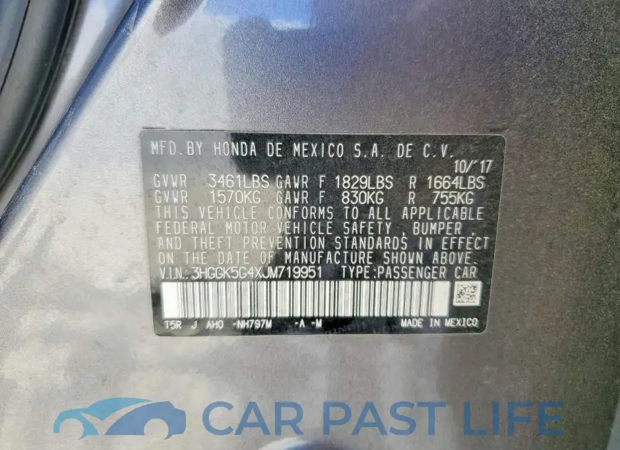 3HGGK5G4XJM719951# 13