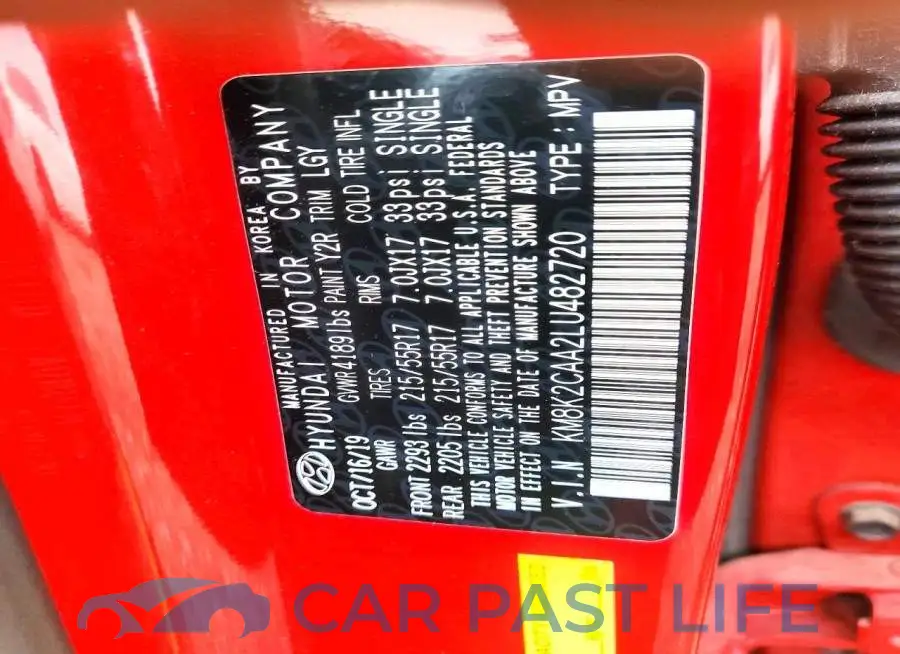 KM8K2CAA2LU482720# 13