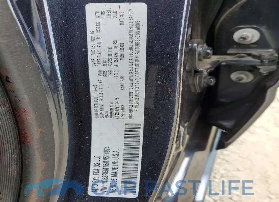 1C6SRFMT6MN514974# 12