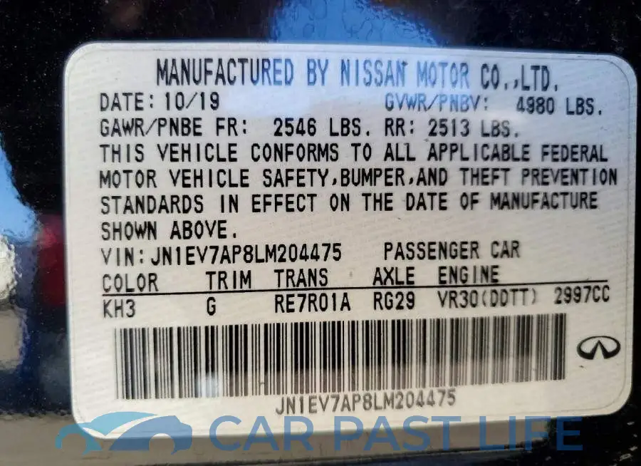 JN1EV7AP8LM204475# 13