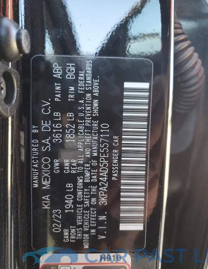 3KPA24AD5PE557110# 13