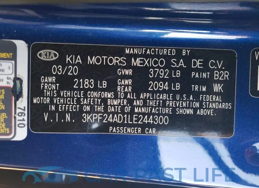 3KPF24AD1LE244300# 12