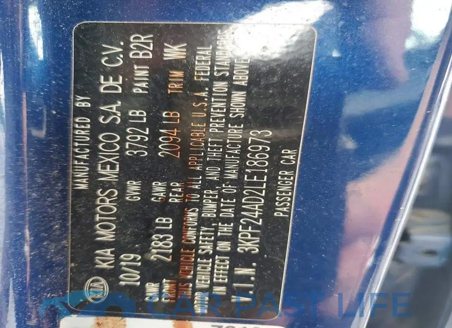 3KPF24AD2LE186973# 12