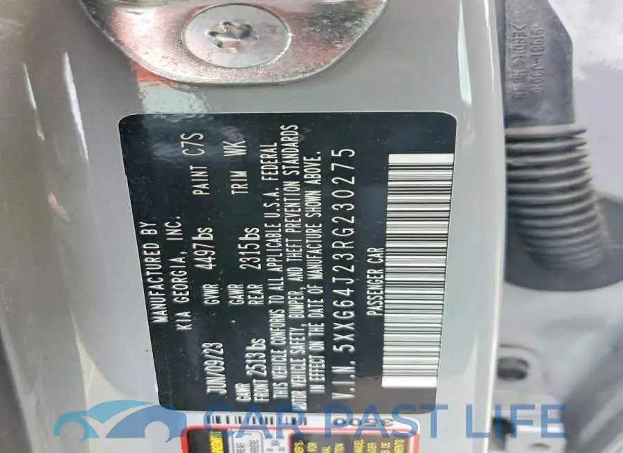 5XXG64J23RG230275# 12