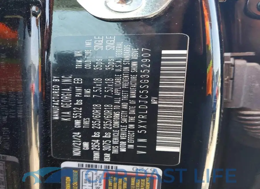 5XYRLDJC5SG352907# 14