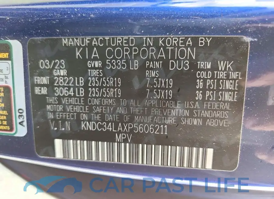 KNDC34LAXP5606211# 13