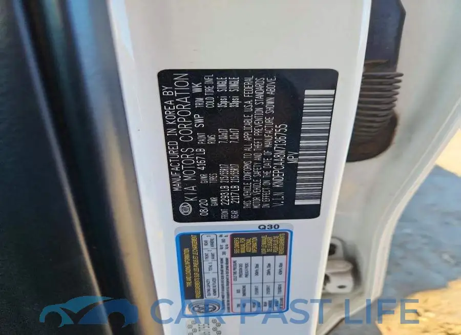 KNDEPCAA8M7136755# 13