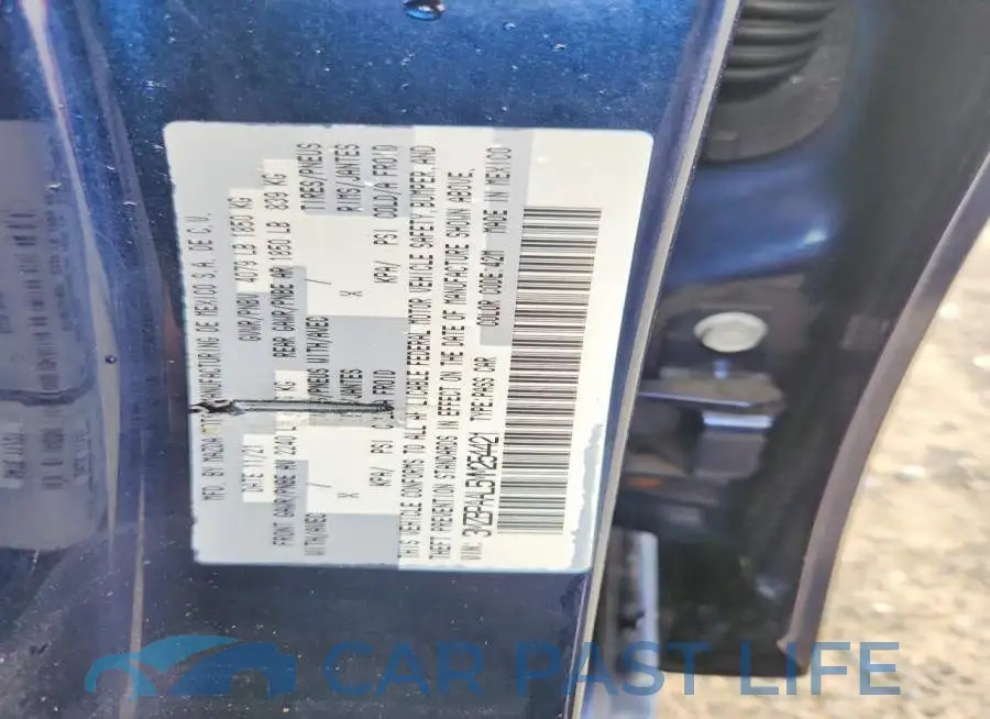 3MZBPAAL5MM254421# 12