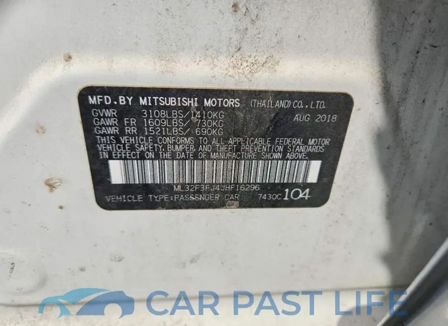 ML32F3FJ4JHF16296# 12