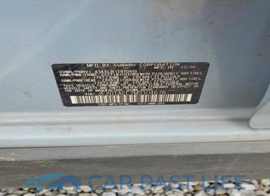 JF2GTACC2M9304676# 13