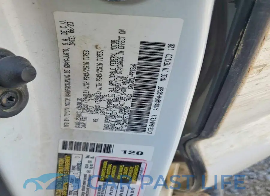 3TYCZ5ANXPT155788# 12
