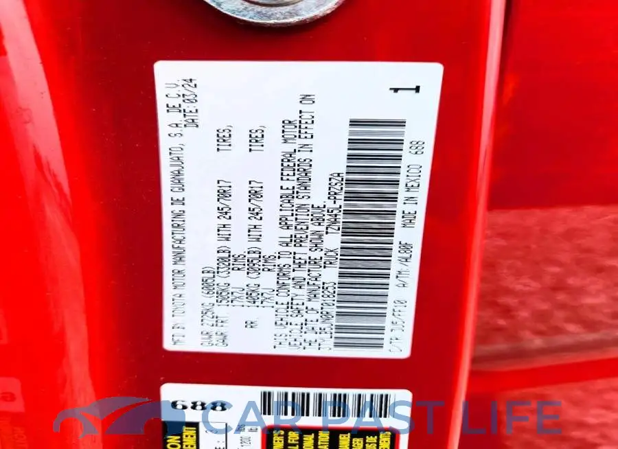 3TYLB5JN0RT018253# 12