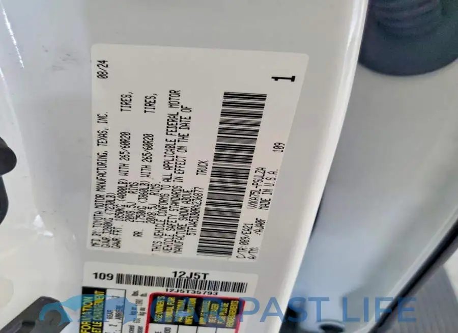 5TFWA5DB0RX236877# 13