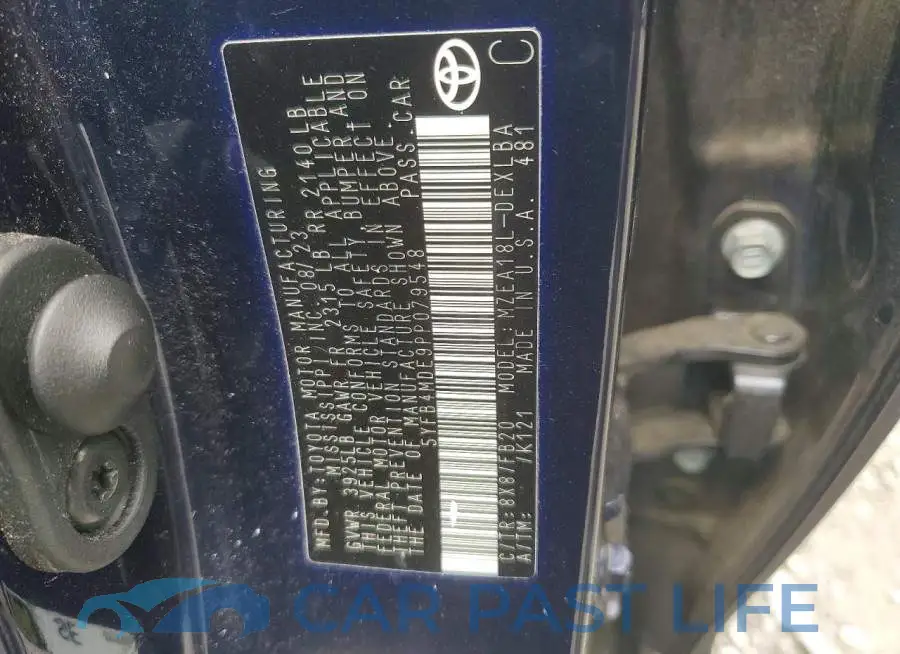 5YFB4MDE9PP079548# 12