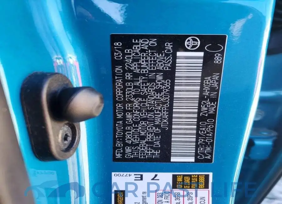 JTDKARFP6J3079365# 13