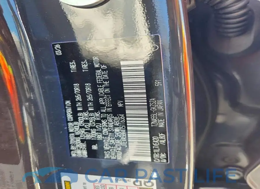 JTEVA5BR4T5116364# 14