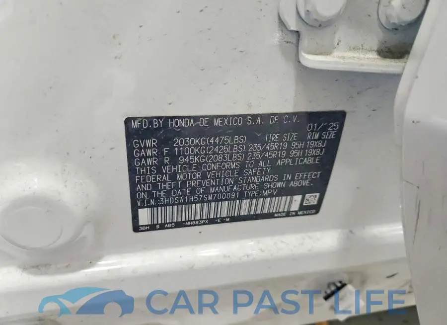 3HDSA1H57SM700091# 14