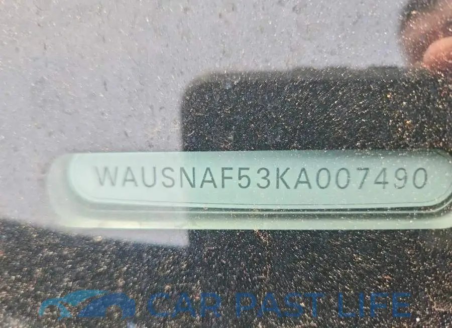 WAUSNAF53KA007490# 12