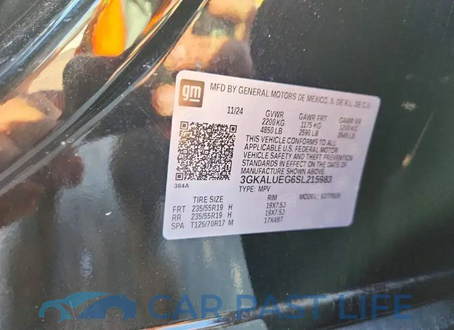 3GKALUEG6SL215983# 13