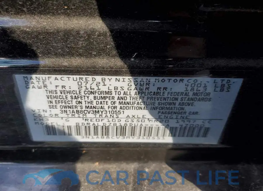 3N1AB8CV3MY310551# 12